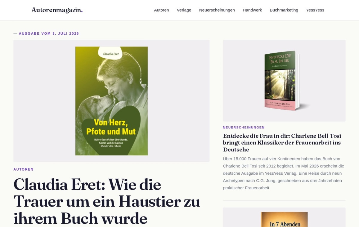 Vorschau des Autorenmagazins
