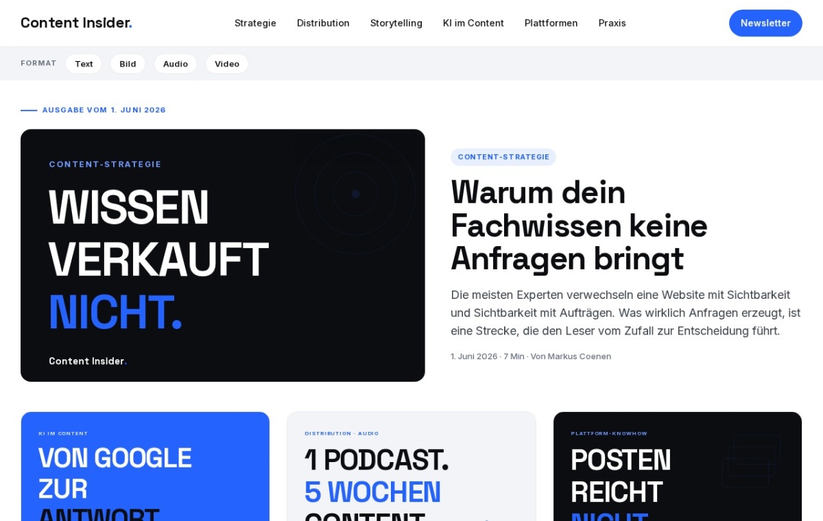 Vorschau von ContentInsider